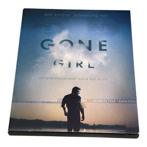Gone Girl (Blu-Ray, 2014) w/ Amazing Amy Book Special Edition Mystery Thriller